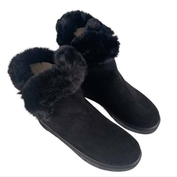 Journee Collection Sibby Comfort Foam Winter Boots Black -9 - Picture 3 of 4